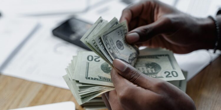 counting money